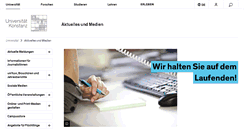 Desktop Screenshot of aktuelles.uni-konstanz.de