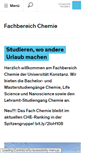 Mobile Screenshot of chemie.uni-konstanz.de