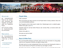 Tablet Screenshot of fachschaft.physik.uni-konstanz.de